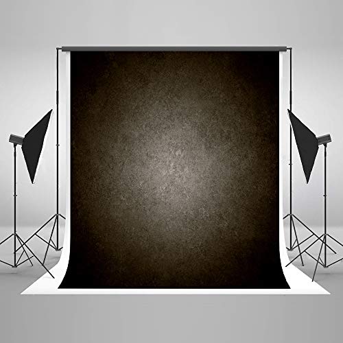 6.5ft(W) x10ft(H) Dark Texture Portrait Photography Backdrop Microfiber Absract Photo Studio Background for Photographers Head Shots Old Master Photo Props