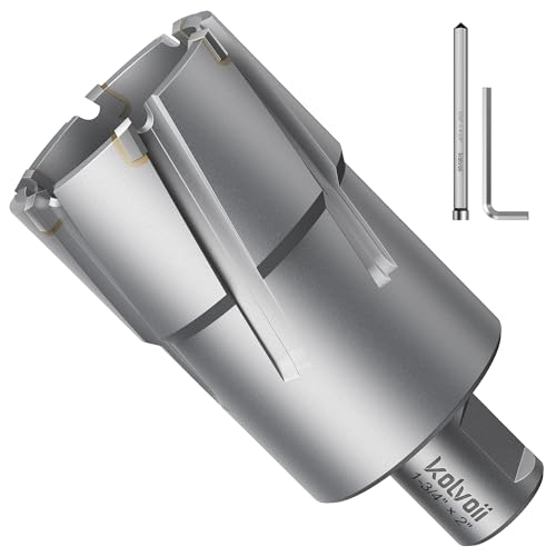 Kolvoii TCT Annular Cutter 1‑3/4" Diameter x 2" Depth, Mag Drill Bit
