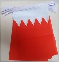 Vista 40 de Guatemala 19.7 ft BUNTING Flag 20 banderas 9'' x 6'' - Banderas de cuerda guatemalteca 5.9 x 8.3 in - AZ FLAG