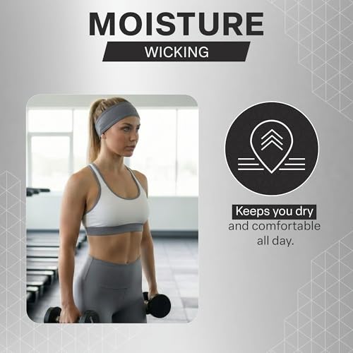 Image of COLD FACTOR Cooling Headband for Women and Men - UPF 50+ Advanced Evaporative Comfort, Instant Cooling Sweatband for Outdoor Sports, Fitness, Yoga, Hiking, Running, and Workout
