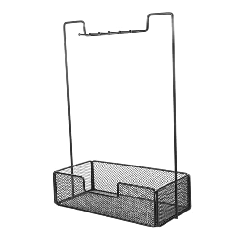 Zerodeko Necklace Hanging Rack Jewelry Organizer with Tabletop Ring Holder for Entryway Stylish Design for Small Spaces Effortless Setup Clutter Reduction