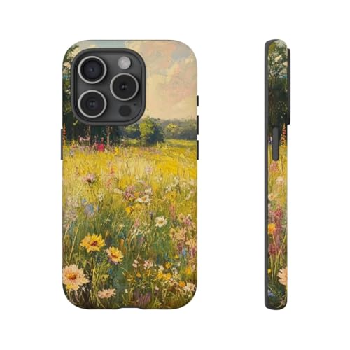 Coque iPhone 15 Pro jaune mate résistante aux chocs quotidiens