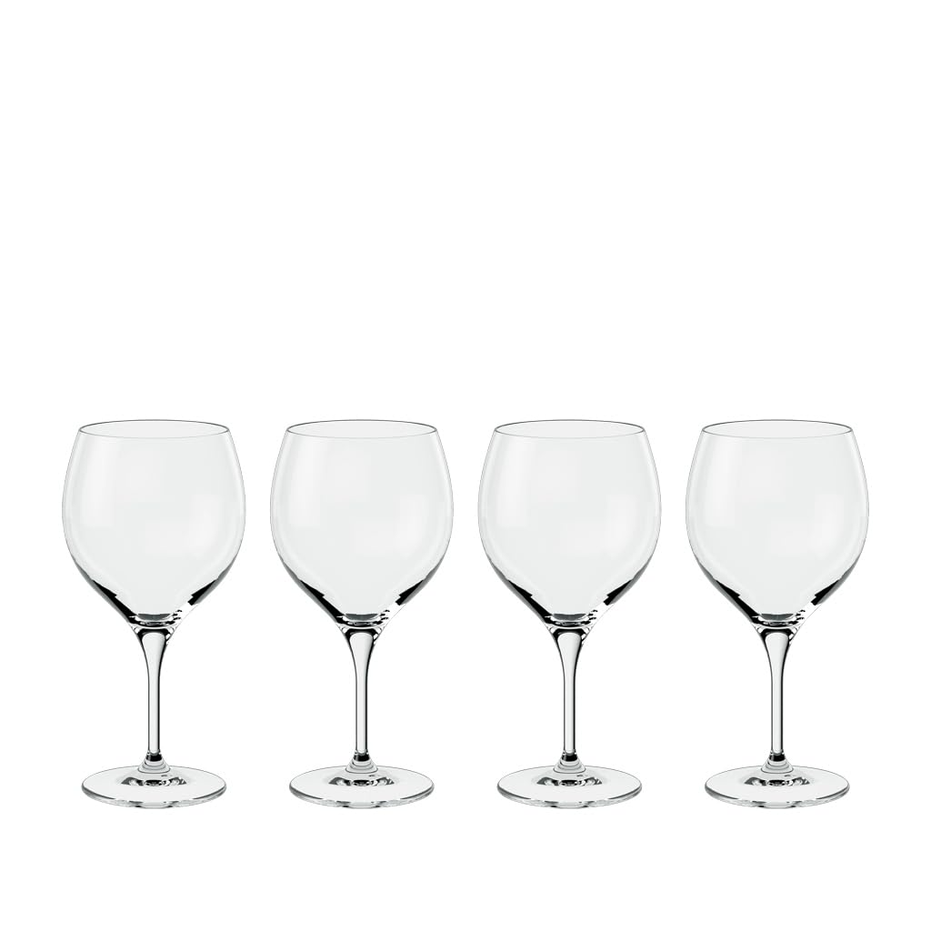 Villeroy & Boch – Maxima copas de vino tinto, set de copas, 4 copas para vino tinto, Aperol Spritz y cócteles, set de copas de Borgoña 4 piezas, copa de vino tinto, vidrio de cristal