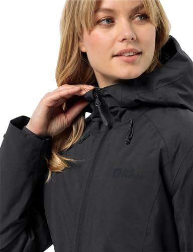 Jack Wolfskin Casaco feminino, preto, Preto, G