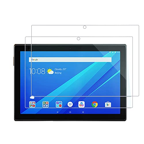 PULEN Cristal Templado Protector de Pantalla para Lenovo Tab M10 [2-Unidades] Cover