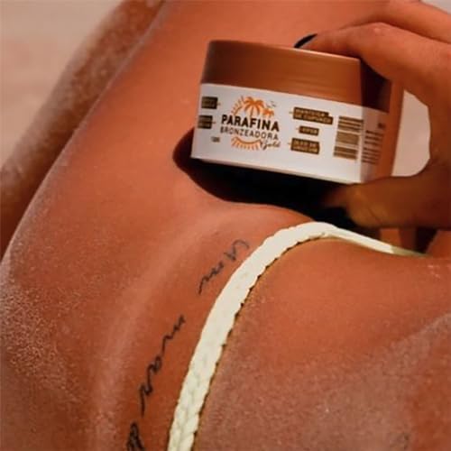 Parafina Bronzeadora Gold LorKin Hidrata e Bronzeia: Bronzeamento Natural Imediato Hipoalergênica
