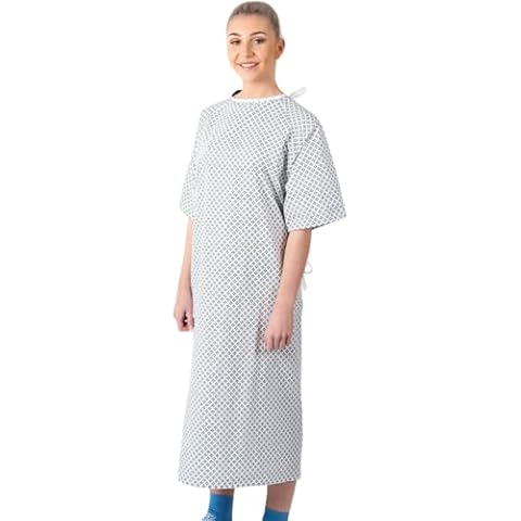 Interweave Healthcare Blue Diamond Hospital Gown Cover