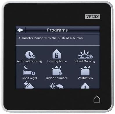 VELUX KLR 200 US Skylight Integra Control Pad w/Touch Screen for Solar Powered & Electric Skylights & Blinds