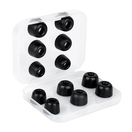 6 Pairs KZ ZS10 Pro Earbud Tips, KBEAR KF01 Memory Foam...