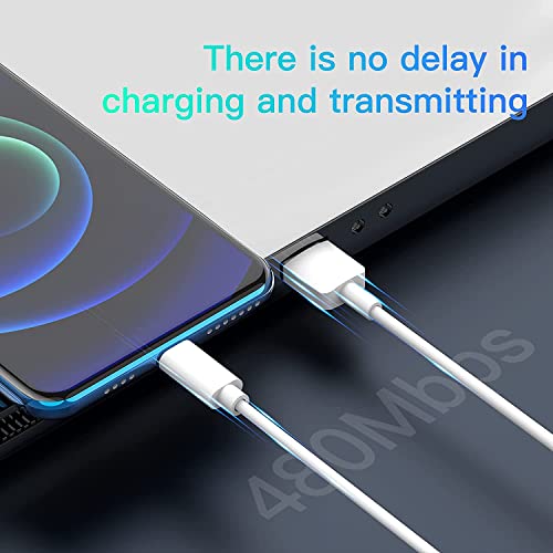 Image of Iphone Lightning to USB Cable (3 Ft) White Compatible with iPhone 14 /14 Plus /14 Pro /14 Pro Max /13 /13Pro /12 /12 Pro /11 /11Pro /X /8 /(Adapter Not Included) - Pack of 1