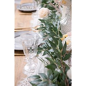 Lingsmomentitalianruscusgreenery59ftartificialsilkrealtouchwillowleafgarlandfakewispyrusticvinestemswagfortablecenterpiecesweddingarchdecordarkgreen Urban Country Home Decor Lings moment italian ruscus greenery 59ft artificial silk real touch willow leaf garland fake wispy rustic vine stem swag for table centerpieces wedding arch decor dark green urban country home decor