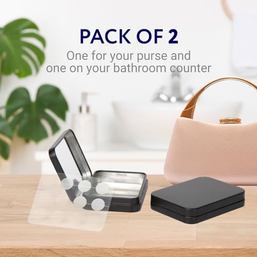 IMPRESA Pacote com 2 - Case para Mighty Patch Acne Dots - Adesivos de Espinhas com Espelho - Adesivo