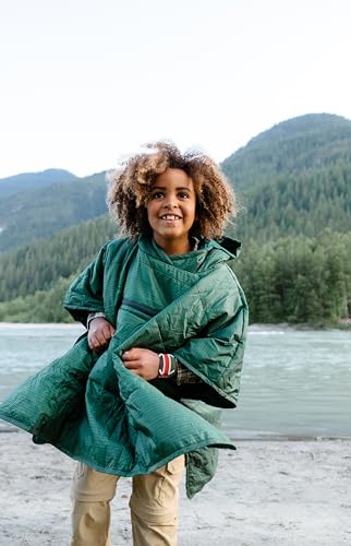 Image of Therm-a-Rest Unisex-Youth Kids Honcho Poncho Wearable Hoodie Blanket
