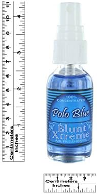 Blunt Xtreme The Polo Blue Type Air Freshener 100% Ultra Concentrated Oil Based Spray - Ideal for Bathroom, Home, Car, Office & More - Smokers’ 1st Choice - Long Lasting Effects - 1oz Bottle