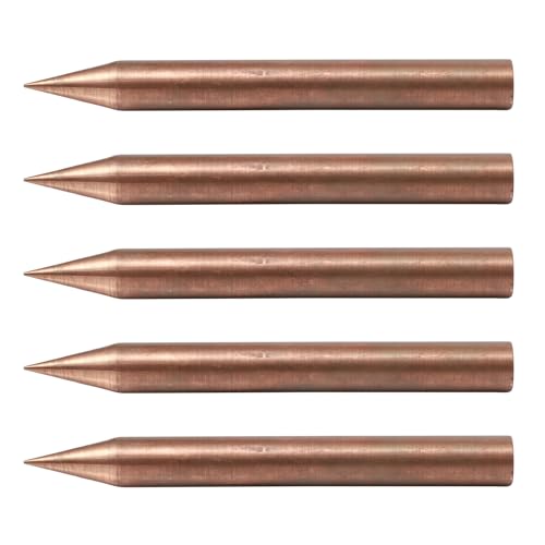 Image of Copper Kilak (6 Inch) | Conical Rod | 1 Weight-248 Gram Approx| Pack of 5 | Vastu Nail for Vastu Dosh Correction | Vastu Kilak Remedy |