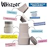 Whizzer™ - Discreet Portable Toilet for Adults - Seen on Dragons Den - Travel Essentials for Festivals, Camping, Caravans & Travel - Silicone Pee Bottle for Men & Women - Portable & Leakproof - 500ml