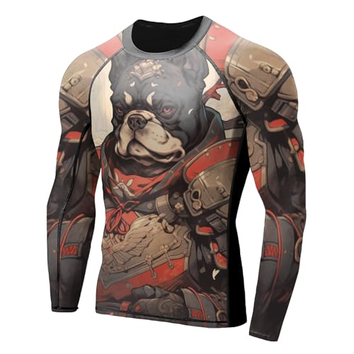 Men's Rash Guard Shirts Long Sleeves, Non See-Through Fabric, Rash Guard for Men BJJ, BJJ MMA Rash Guard