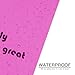 RUSPEPA Poly Mailers 10x13 Inch Hot Pink with Build-in Handle Shipping Bags 3 Mil Pretty Thick Self Adhesive Mailing Envelopes - 50 Pack