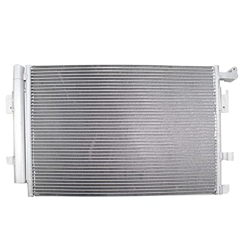 Image of TRQ Air Conditioning A /C Condenser Receiver Drier Compatible with 2004-2009 Cadillac XLR 2005-2013 Chevrolet Corvette 2004-2006 SSR