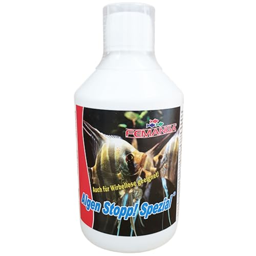 Femanga Algen Stopp Spezial 250 ml – Speziell gegen Blaualgen (Cyanobakterien) im Süßwasseraquarium | Schnelle Wirkung, sicher für Fische & Pflanzen (500 ml)