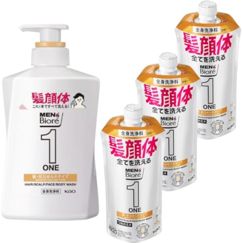 �y�܂Ƃߔ����z�����Y�r�I�� ONE �I�[���C������ �S�g��� ���E���Ȃ߂炩�^�C�v �t���[�����T�{���̍��� �{�� 480ml + �l�ߑւ� 340ml × 3�Z�b�g