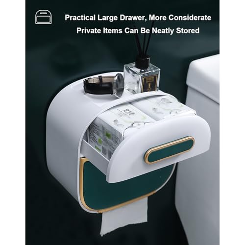 Toallero multifuncional plegable blanco de pared con compartimento integrado 7