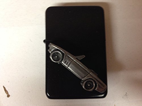 Briquet à essence 3D Reliant SS1 noir avec clapet élégant