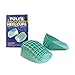 Tuli’s Heavy Duty Heel Cups, Cushion Inserts for Plantar Fasciitis, Sever's Disease, and Heel Pain Relief, Green, 2 Pairs, Large