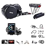 BAFANG BBS02B 48V 750W 100MM Ebike Motor with 850C LCD Display 8fun Mid Drive Electric Bike...