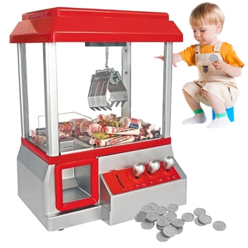 【Goditi la dolce sensazione】 L' del gioco è prendere le caramelle prima che la musica si (non inclusa). La macchina Mini Claw preferita di tutti è ora disponibile per una dolce a casa. una delle monete di gioco fornite per iniziare la festa.