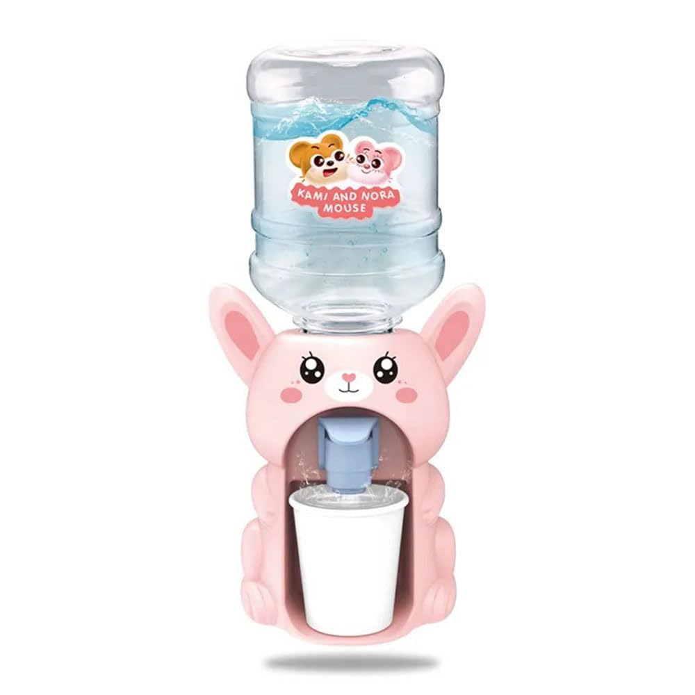 MANVI Water Dispenser Toy for Kids, Multi Cartoon Character Drinking Fountain Pumps Water, Juice & Milk Water Dispenser Toy Kids (Rabbit) (B0CSW5R9M6) Amazon Price History, Amazon Price Tracker