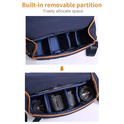 Image of K& F Concept Retro Compact Outdoor Camera Shoulder Bag (KF13.062V1)