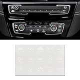 HEVLE Novelty Stickers for Car or Truck Unused Buttons, Switch Panel Sticker, Interior Dash Rocker Console Switch Decals, Control Dash Button Stickers Car Interior Stickers and Decals (1PCS)