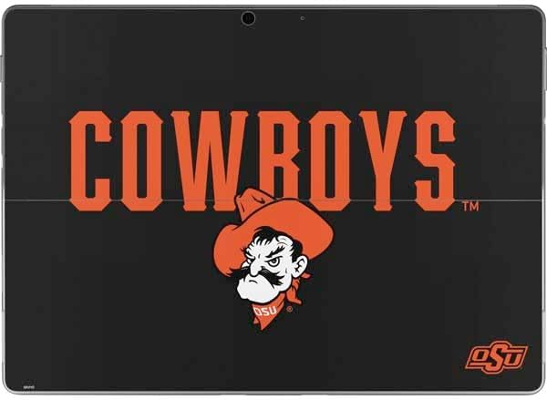 Skinit Decal Tablet Skin Compatible with Surface Pro 9 - Officially Licensed Oklahoma State University OSU Ride Em Cowboy Design