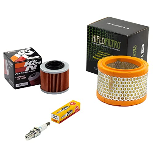 Wartungspaket Luftfilter + Ölfilter + Zündkerze für Aprilia Pegaso 650 i.e. Baujahr 2001-2004