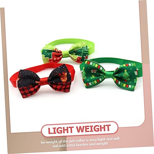 Pack de 8 pajaritas de Navidad ajustables para perros y gatos accesorio navideño 5