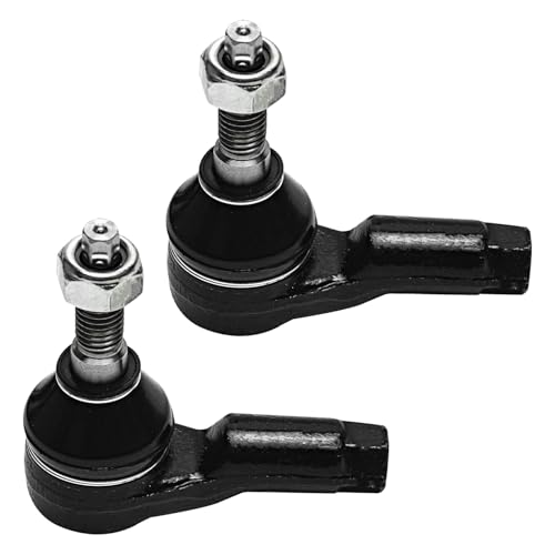 Detroit Axle - Front Outer Tie Rods Assembly Replacement for