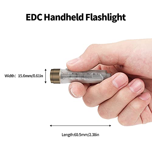 A5X Ricaricabile LED Mini Torcia Elettrica, 650