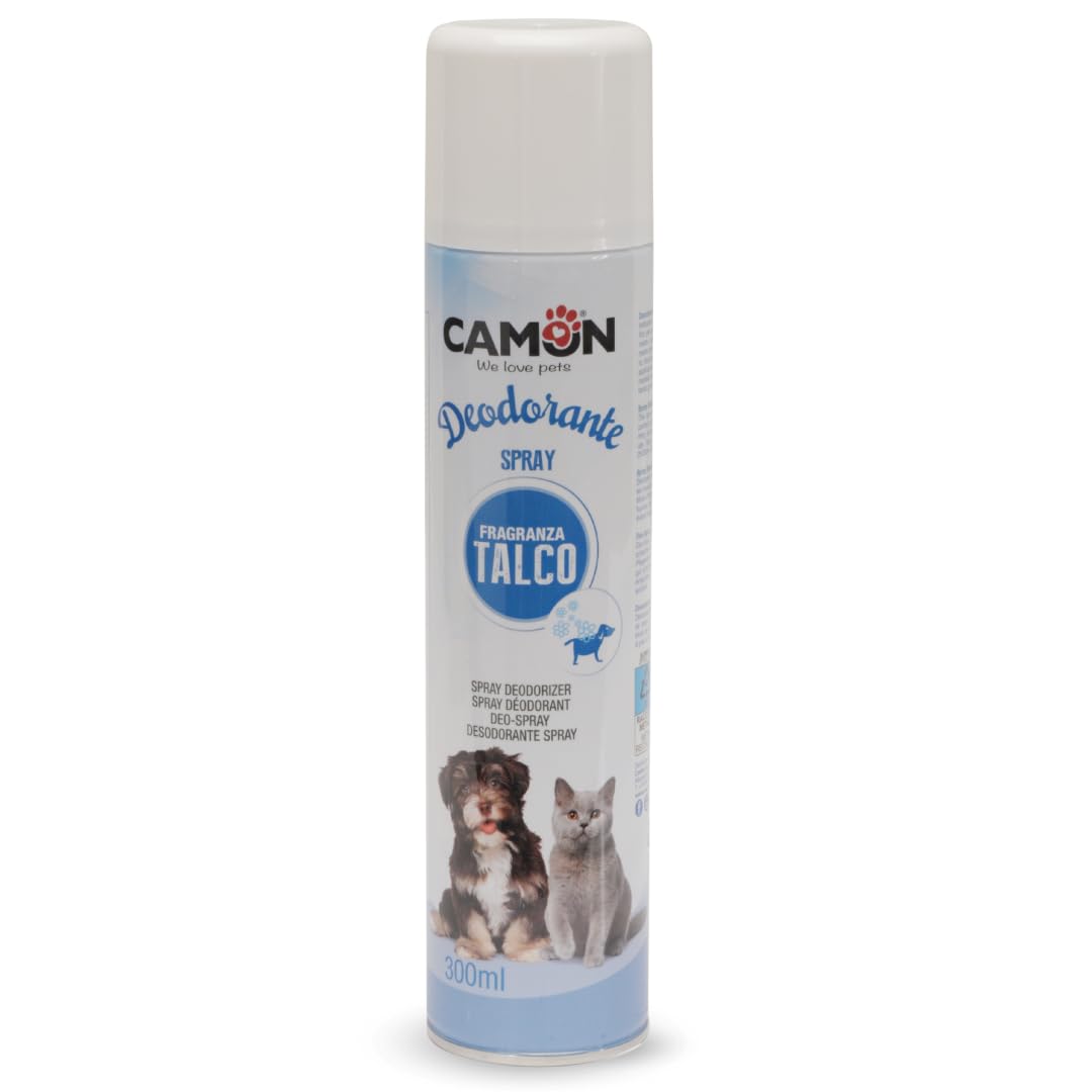 Camon Deodorant Spray zum Talkum - LA150 Spray 300 ml für Hund und Katze