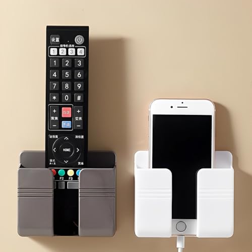 Suporte Multiuso de Parede para Celular e Controle Remoto