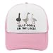 Silly Goose On The Loose Mesh Trucker Hat – Adjustable Snapback, Breathable, Lightweight, for Goose Lovers and Meme Enthusiasts