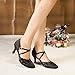 AOQUNFS Zapatos de Baile Latino Mujer Salsa y Bachata Cerrados Zapatos de...