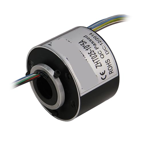 Bague collectrice conductrice ZHT025 pour une rotation à 360° sans perte