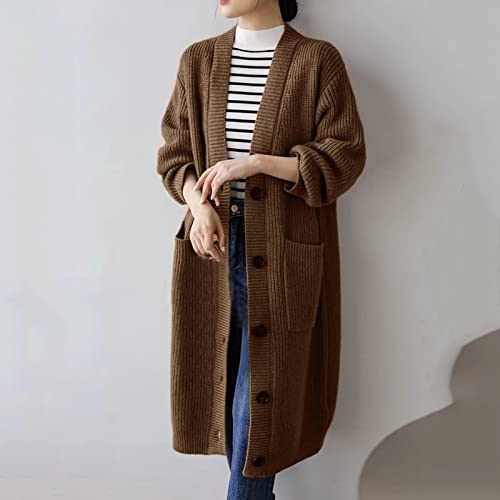 Long Sweater Cardigan Coat Women Hooded Cardigan Women Long Sweater For Women Knit Cardigan With Pockets #TOP1