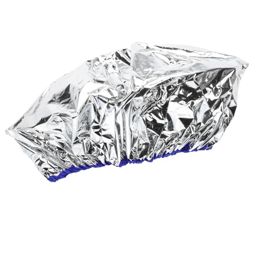 FOMIYES 3 Piezas Gorra De Para El Cabello Gorro De Fregar Gorra De Procesamiento De Cabello Reutilizable Gorro De Pelo Lavable Blindaje Redecilla Champú Silver Papel De Aluminio