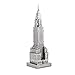 Price comparison product image Fascinations Metal Earth ICX014-502881, Chrysler Building Construction Toy, 1 Metal Plate, from 14 Years