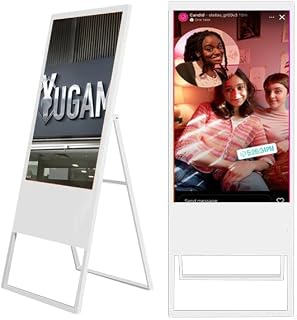 INNOVISION ARTS LED Digital Standee Video Display Signage A Type for Brandings | Indoor Outdoor 43" Self Standing LED Vide... Price In India