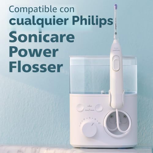 Boquillas Philips Sonicare Power Flosser F3 Quad Stream HX3062/00 de repuesto blancas (paquete de 2) 4