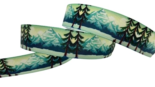 Forest Ribbon. 5 Yards 7/8