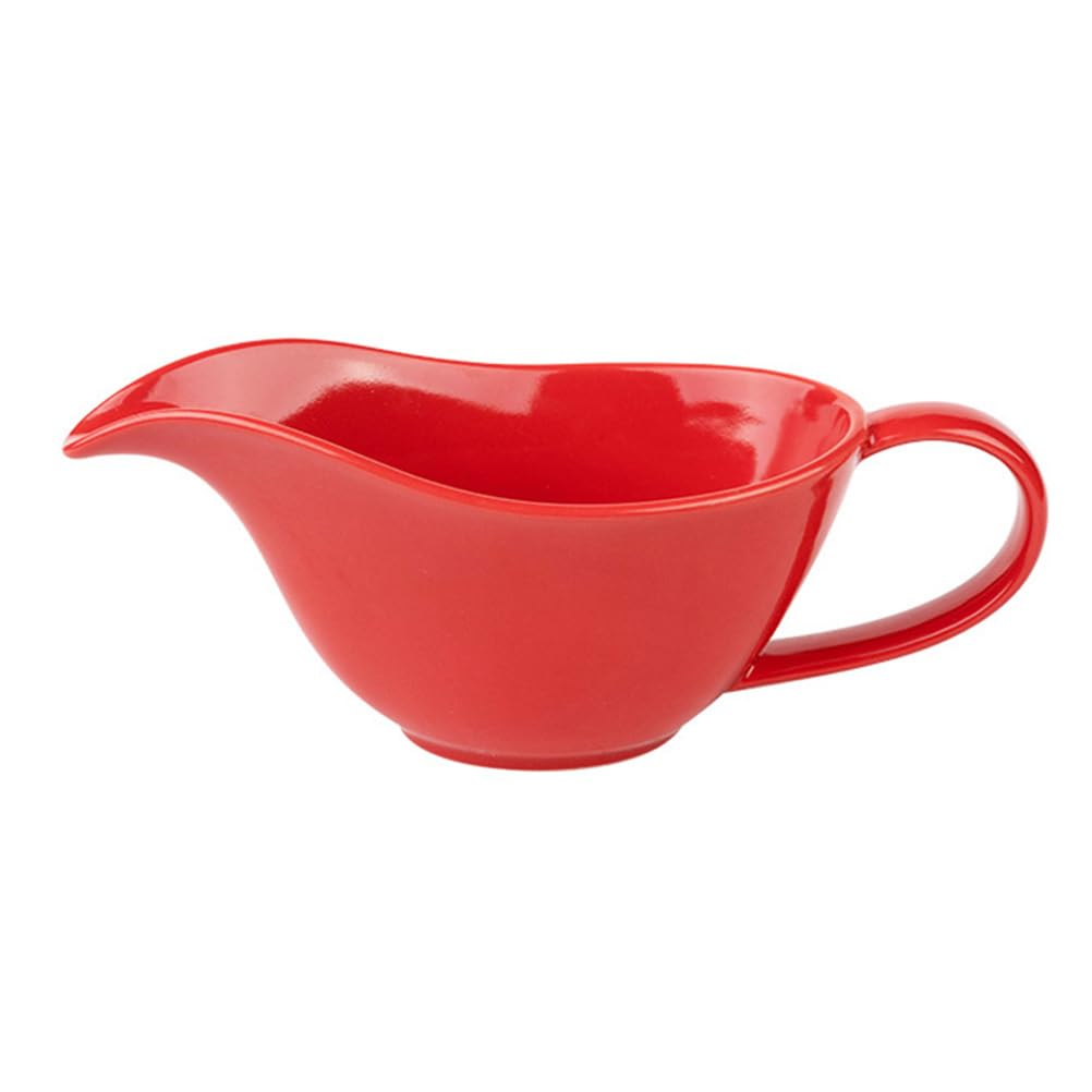 Bol à sauce en porcelaine rouge DOITOOL pour des versages précis